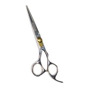 NIXCER PROFESSIONAL SERIES CONVEX EDGE HAIR CUTTING SCISSORS 6.5" SILVER / GOLD